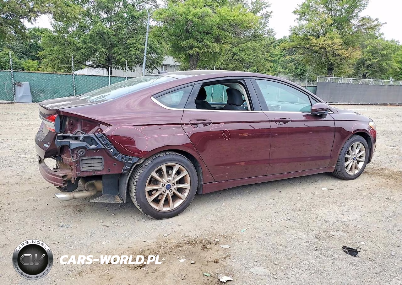 2017 Ford Fusion Se VIN:3FA6P0HD8HR219481 - 3