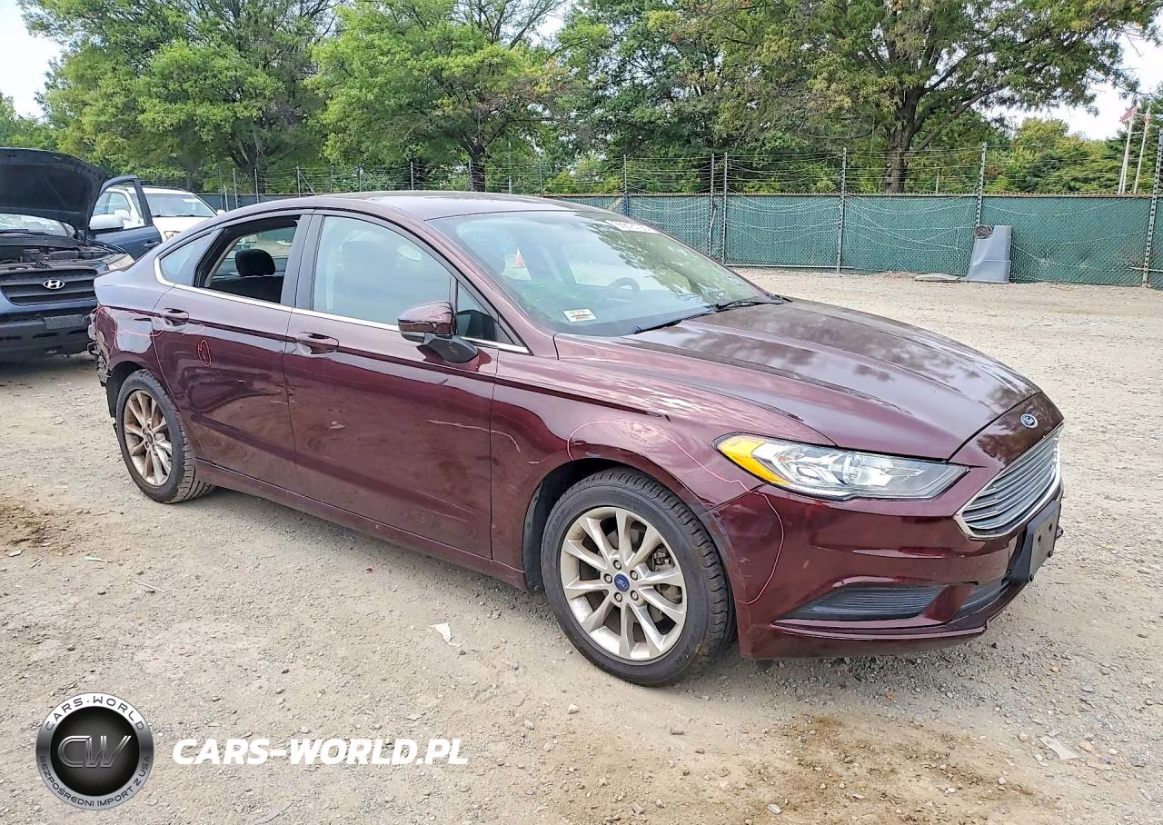 2017 Ford Fusion Se VIN:3FA6P0HD8HR219481 - 4