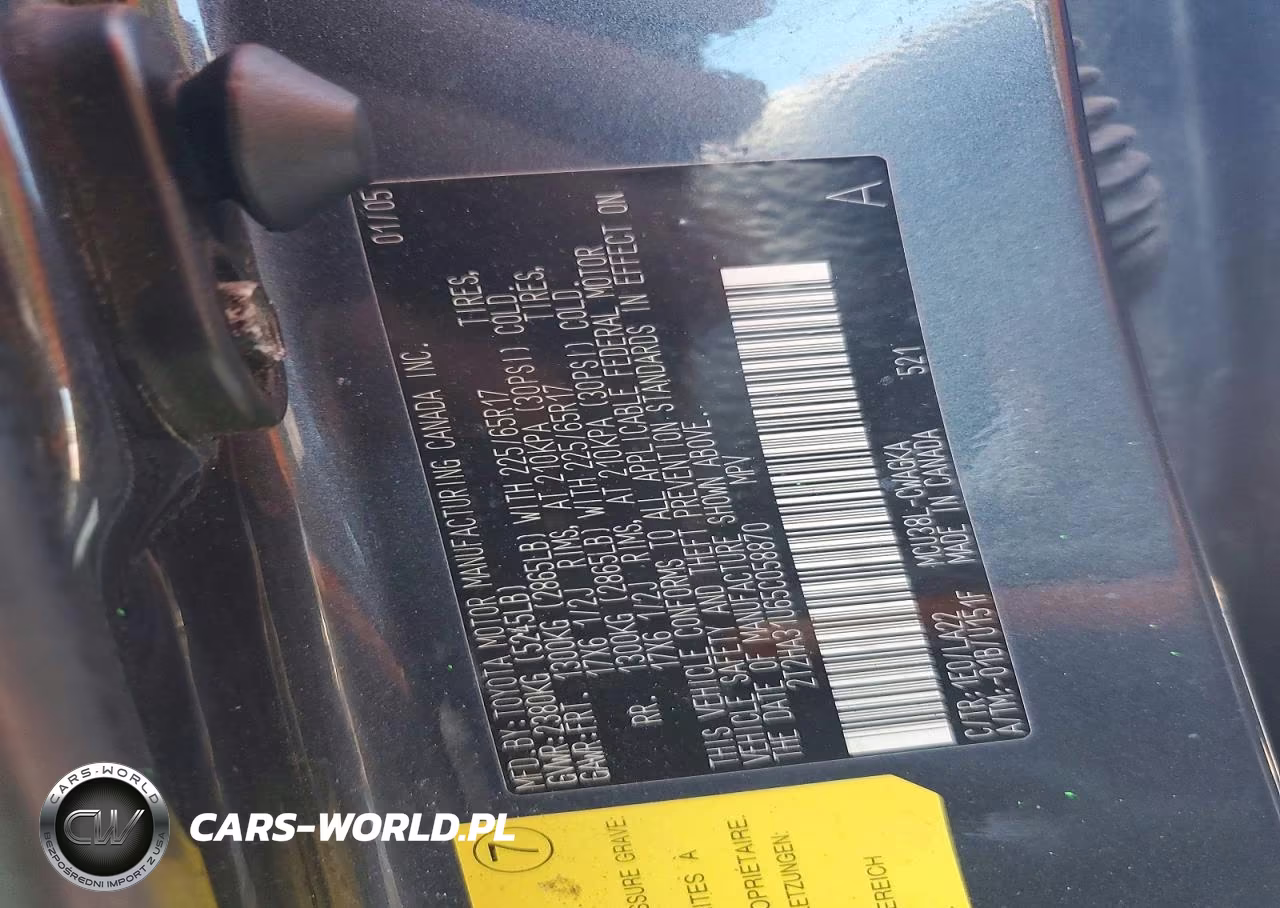 2005 Lexus Rx 330 VIN:2T2HA31U65C058870 - 13