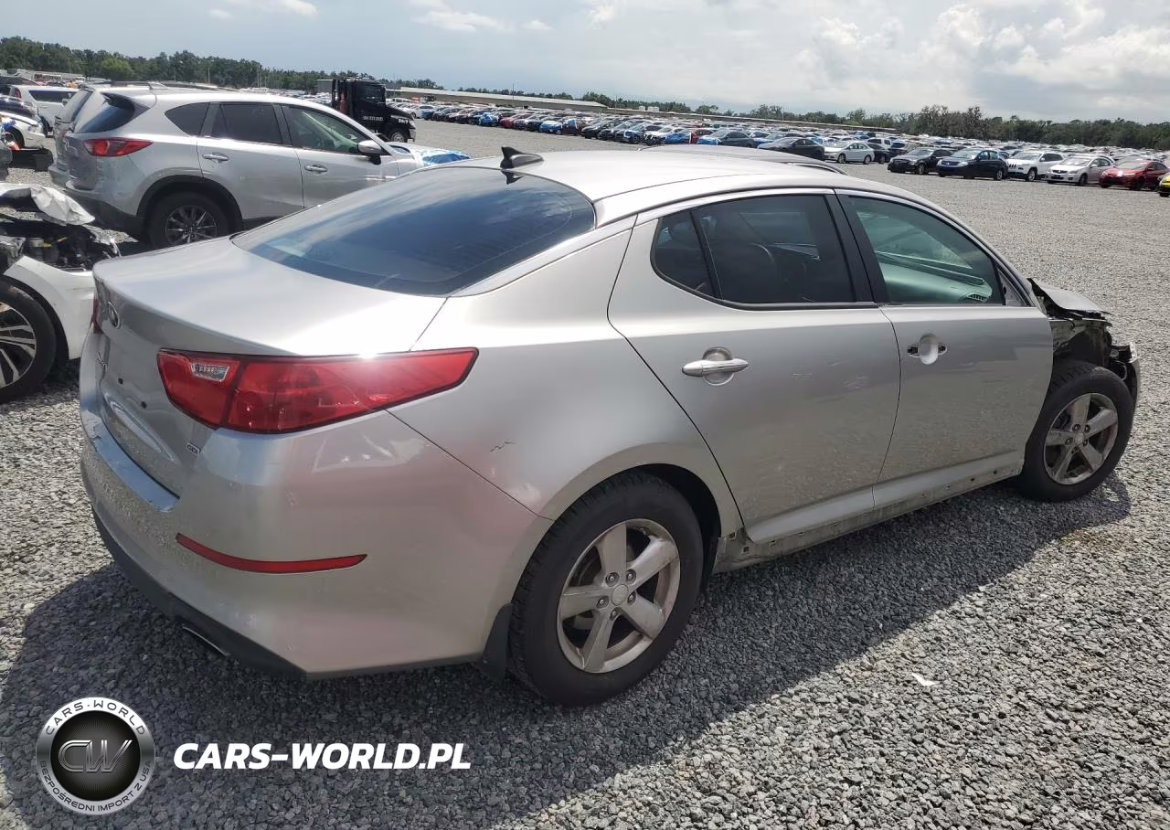 2014 Kia Optima Lx VIN:KNAGM4A73E5519394 - 3