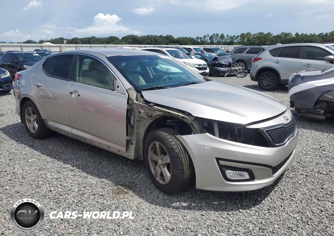 2014 Kia Optima Lx VIN:KNAGM4A73E5519394 - 4