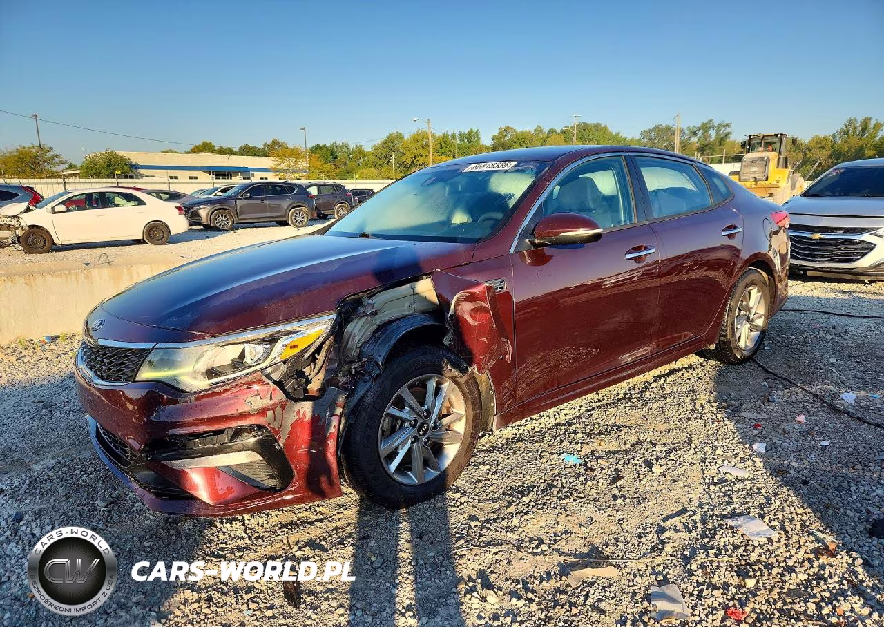 2019 Kia Optima Lx VIN:5XXGT4L35KG287548 - 1