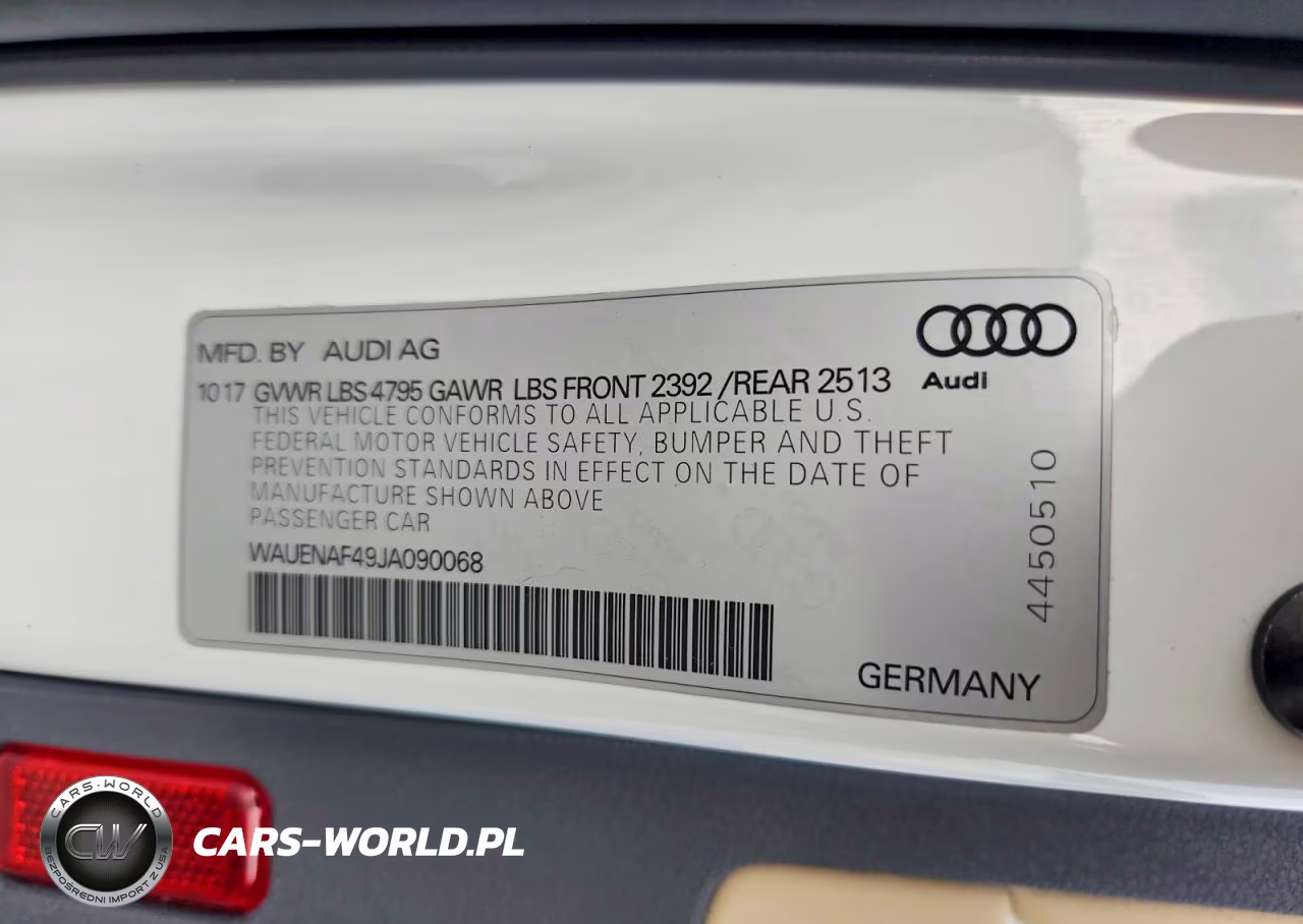 2018 Audi A4 Premium Plus VIN:WAUENAF49JA090068 - 12