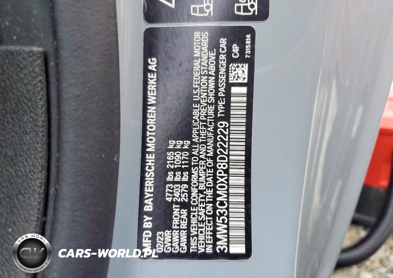 2023 BMW M240Xi VIN:3MW53CM0XP8D22229 - 13