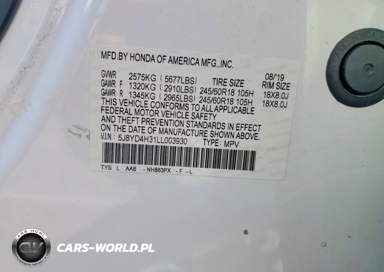 2020 Acura Mdx VIN:5J8YD4H31LL003930 - 13