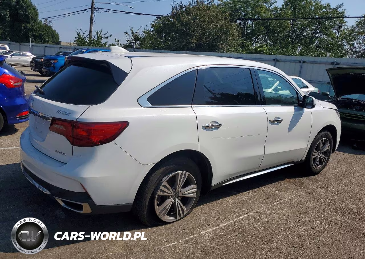 2020 Acura Mdx VIN:5J8YD4H31LL003930 - 3