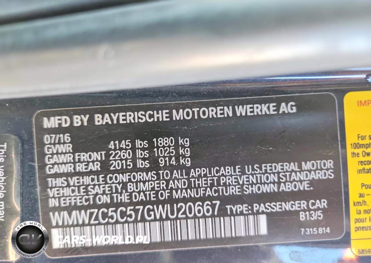 2016 Mini Cooper S Countryman VIN:WMWZC5C57GWU20667 - 12