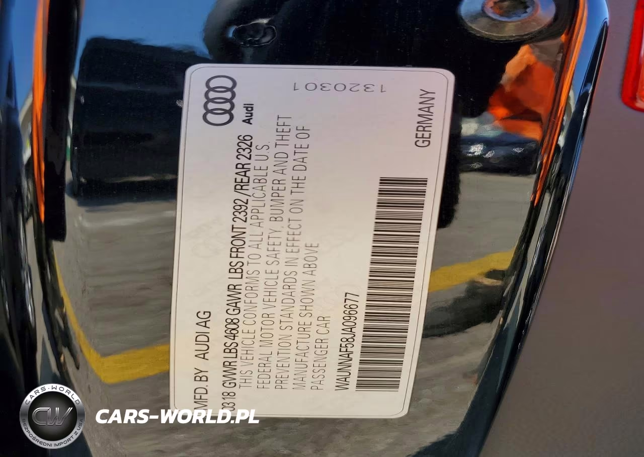 2018 Audi A5 Premium VIN:WAUNNAF58JA096677 - 13
