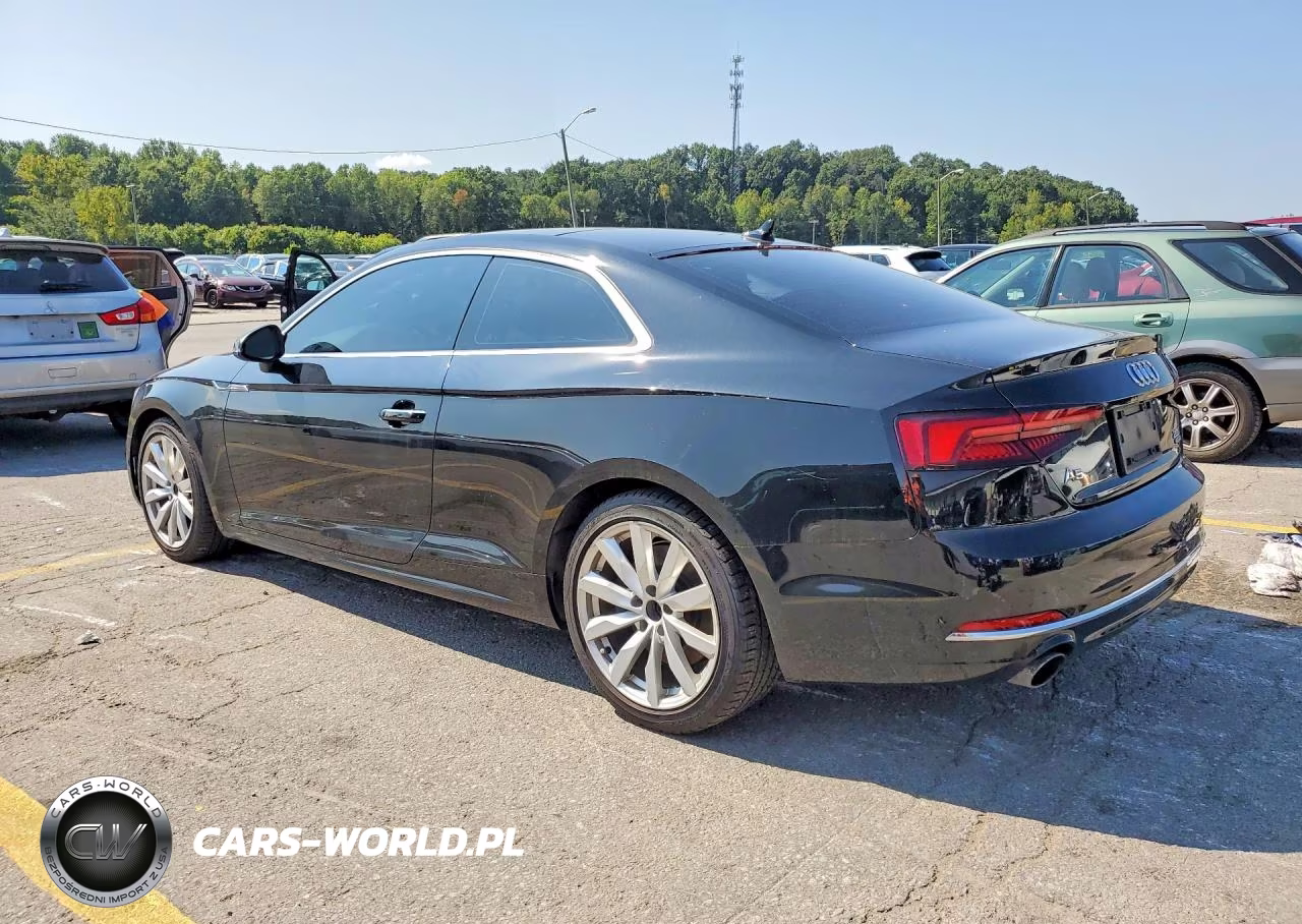 2018 Audi A5 Premium VIN:WAUNNAF58JA096677 - 2