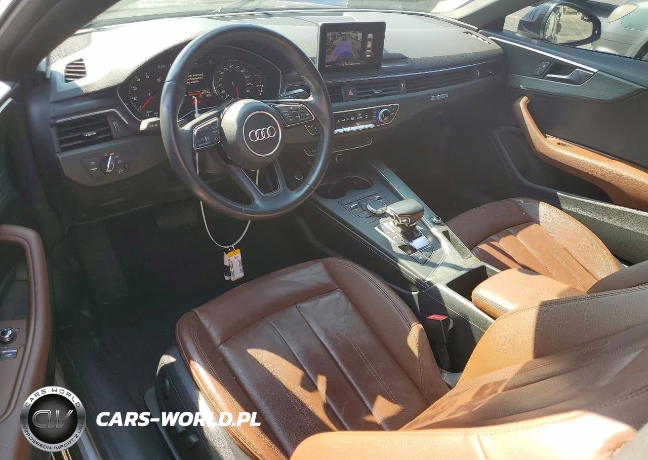 2018 Audi A5 Premium VIN:WAUNNAF58JA096677 - 8