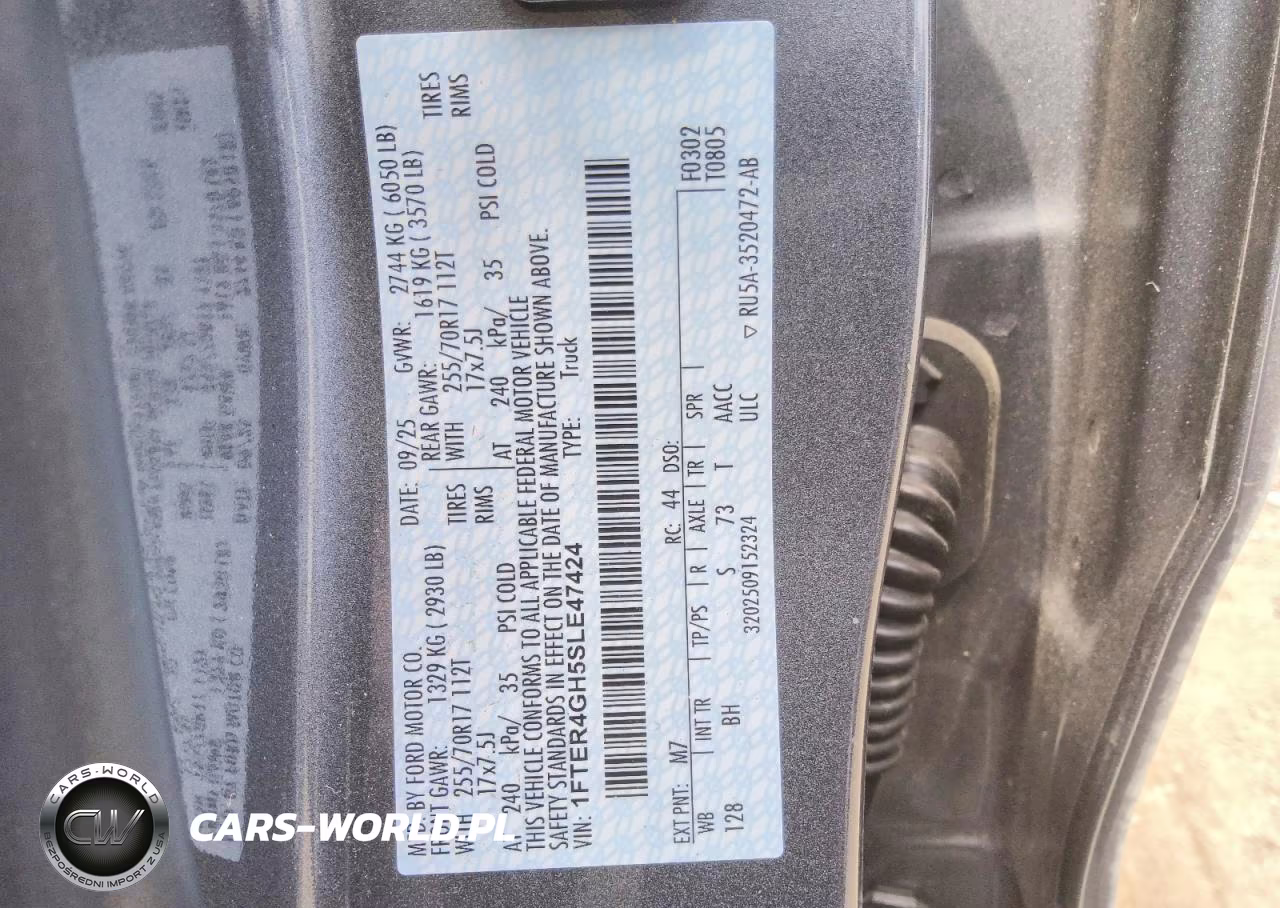 2025 Ford Ranger Xlt VIN:1FTER4GH5SLE47424 - 13