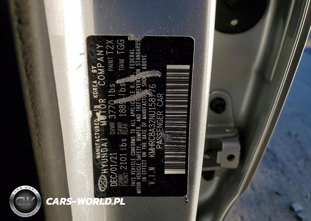 2022 Hyundai Venue Sel VIN:KMHRC8A32NU158776 - 12
