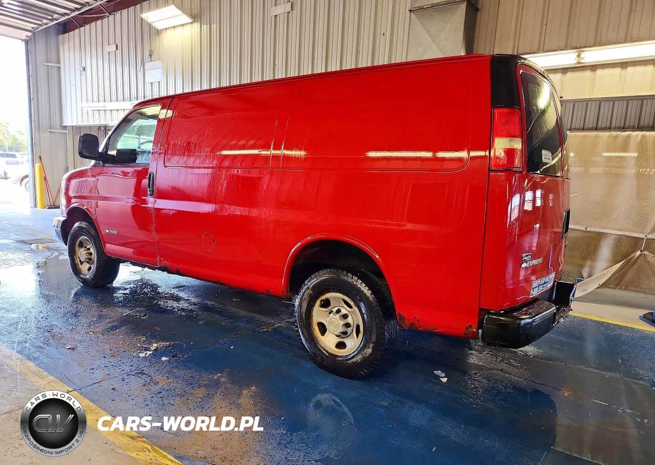 2006 Chevrolet Express G3500 Delivery Van VIN:1GCHG35V761272858 - 2