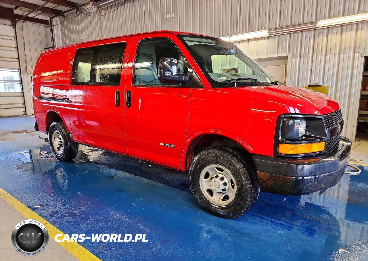 2006 Chevrolet Express G3500 Delivery Van VIN:1GCHG35V761272858 - 4