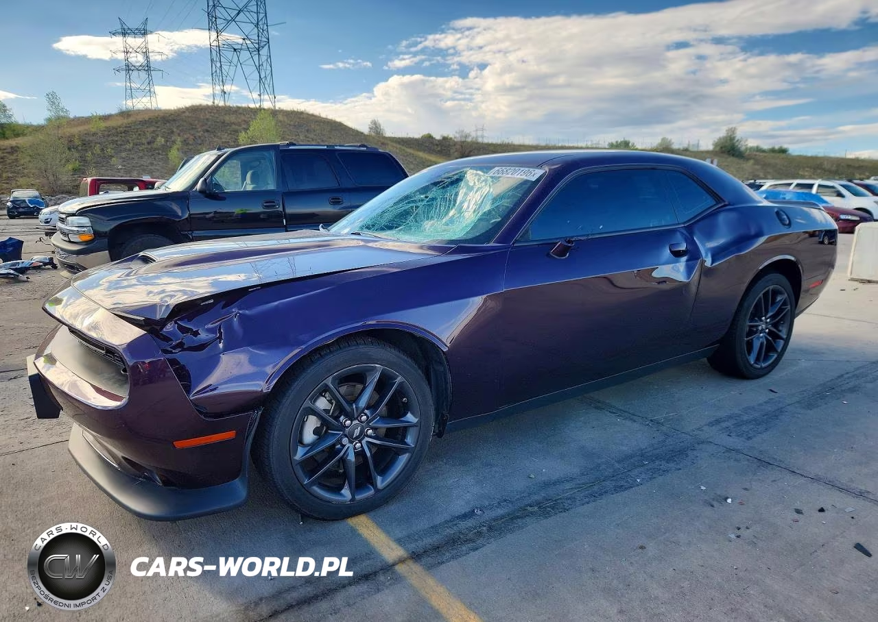 2022 Dodge Challenger Gt VIN:2C3CDZKG5NH151990 - 1