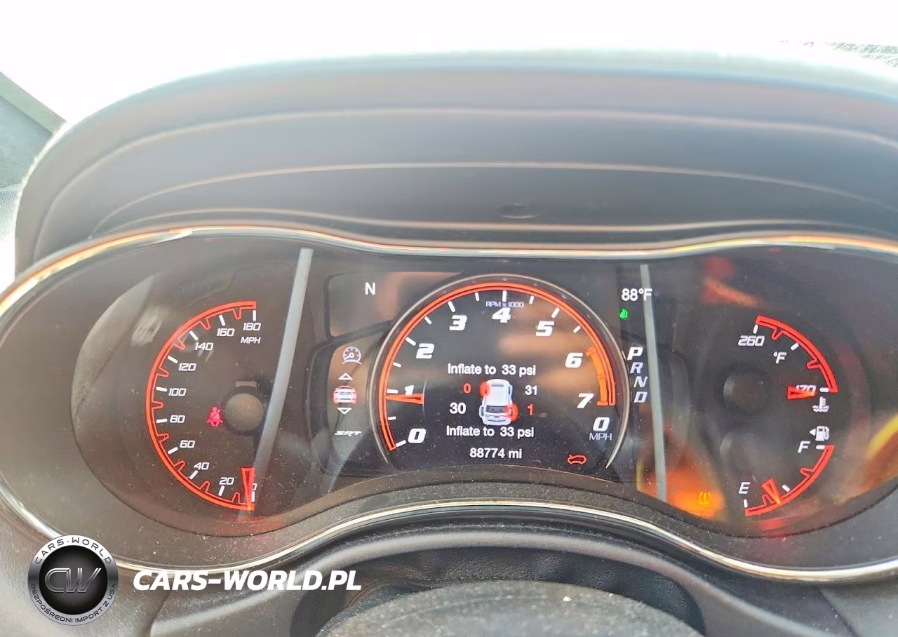 2018 Dodge Durango Srt VIN:1C4SDJGJ1JC172751 - 9