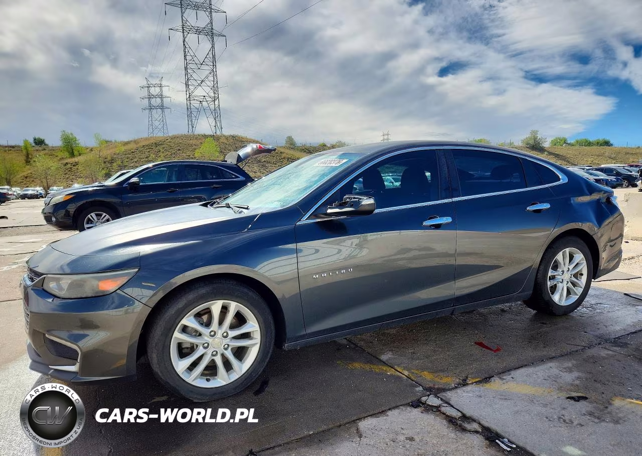 2017 Chevrolet Malibu Lt VIN:1G1ZE5ST7HF105925 - 1