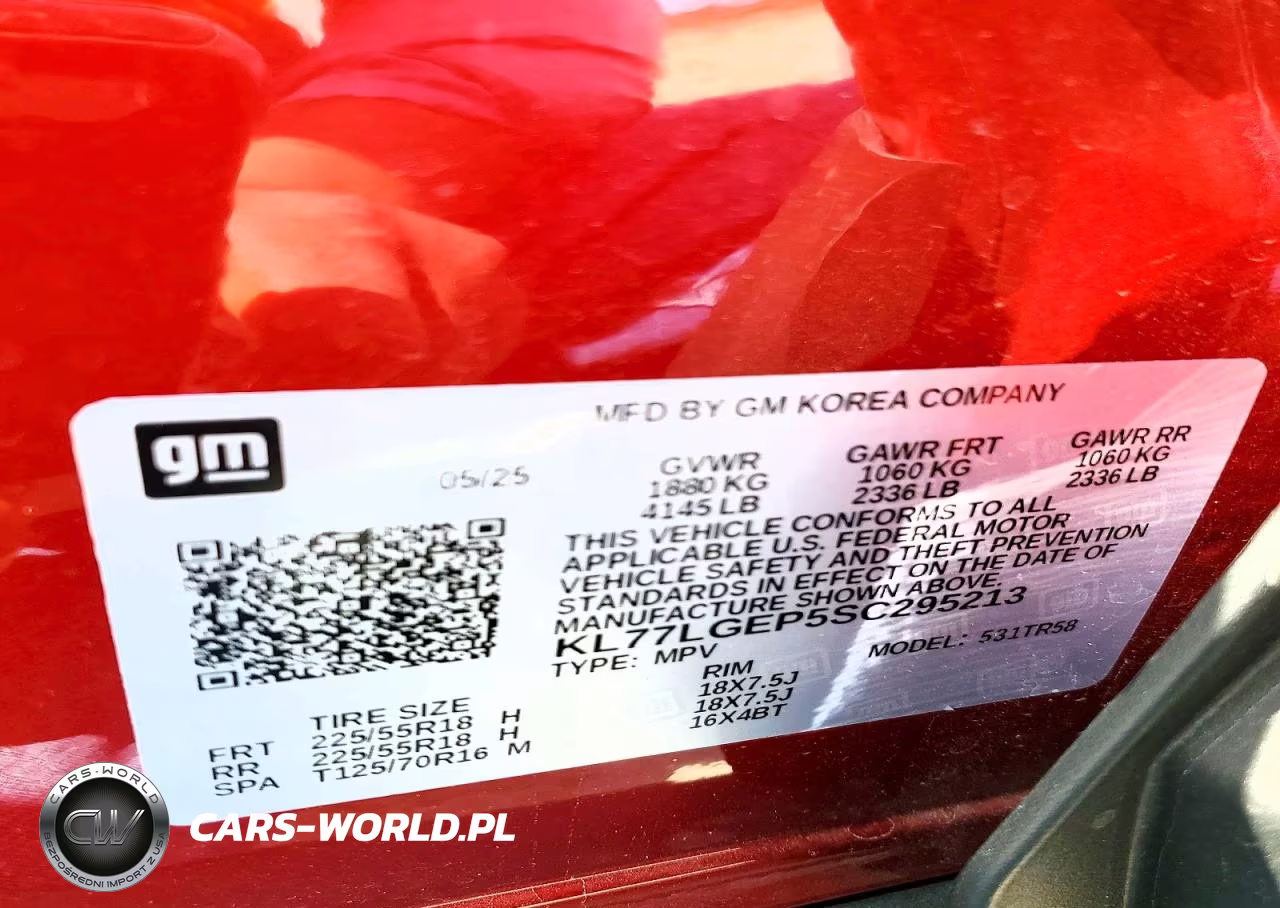 2025 Chevrolet Trax 1Rs VIN:KL77LGEP5SC295213 - 14