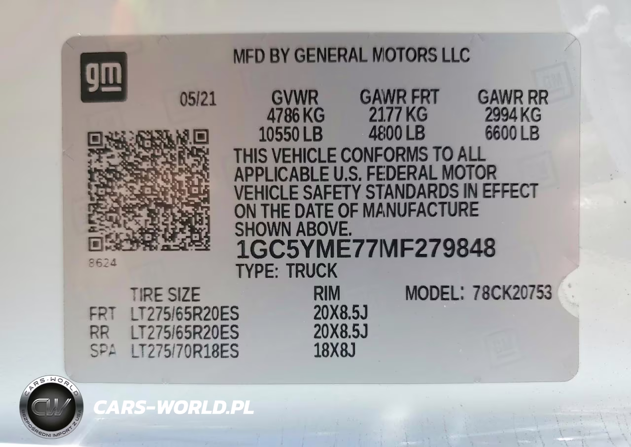2021 Chevrolet Silverado K2500 Custom VIN:1GC5YME77MF279848 - 13