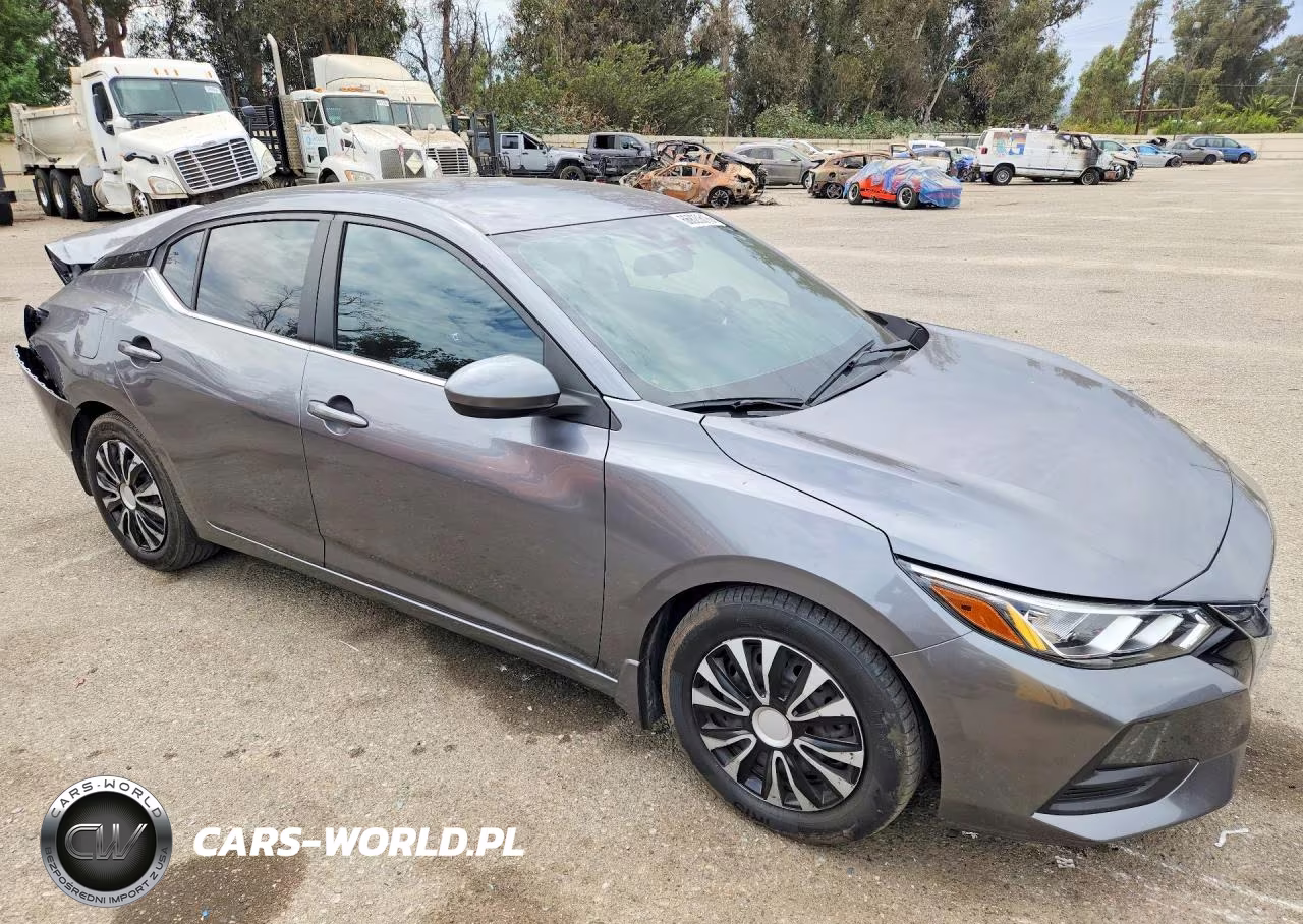 2021 Nissan Sentra S VIN:3N1AB8BV1MY317144 - 4