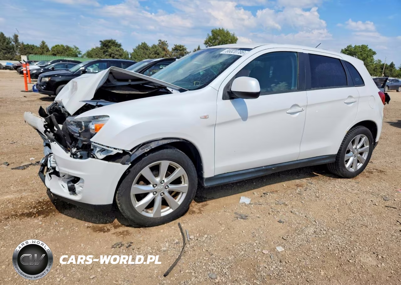 2015 Mitsubishi Outlander Sport Es VIN:4A4AP3AU0FE022765 - 1