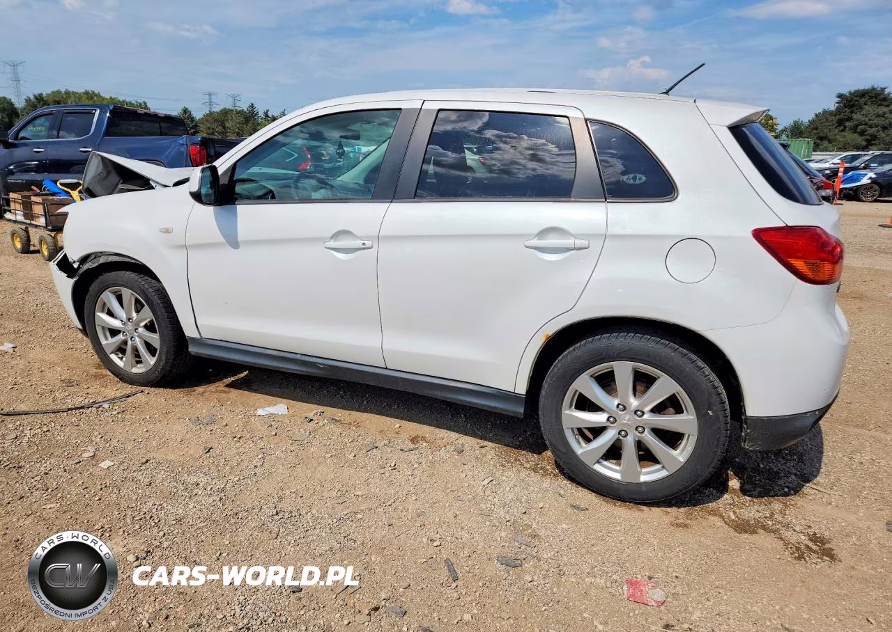 2015 Mitsubishi Outlander Sport Es VIN:4A4AP3AU0FE022765 - 2