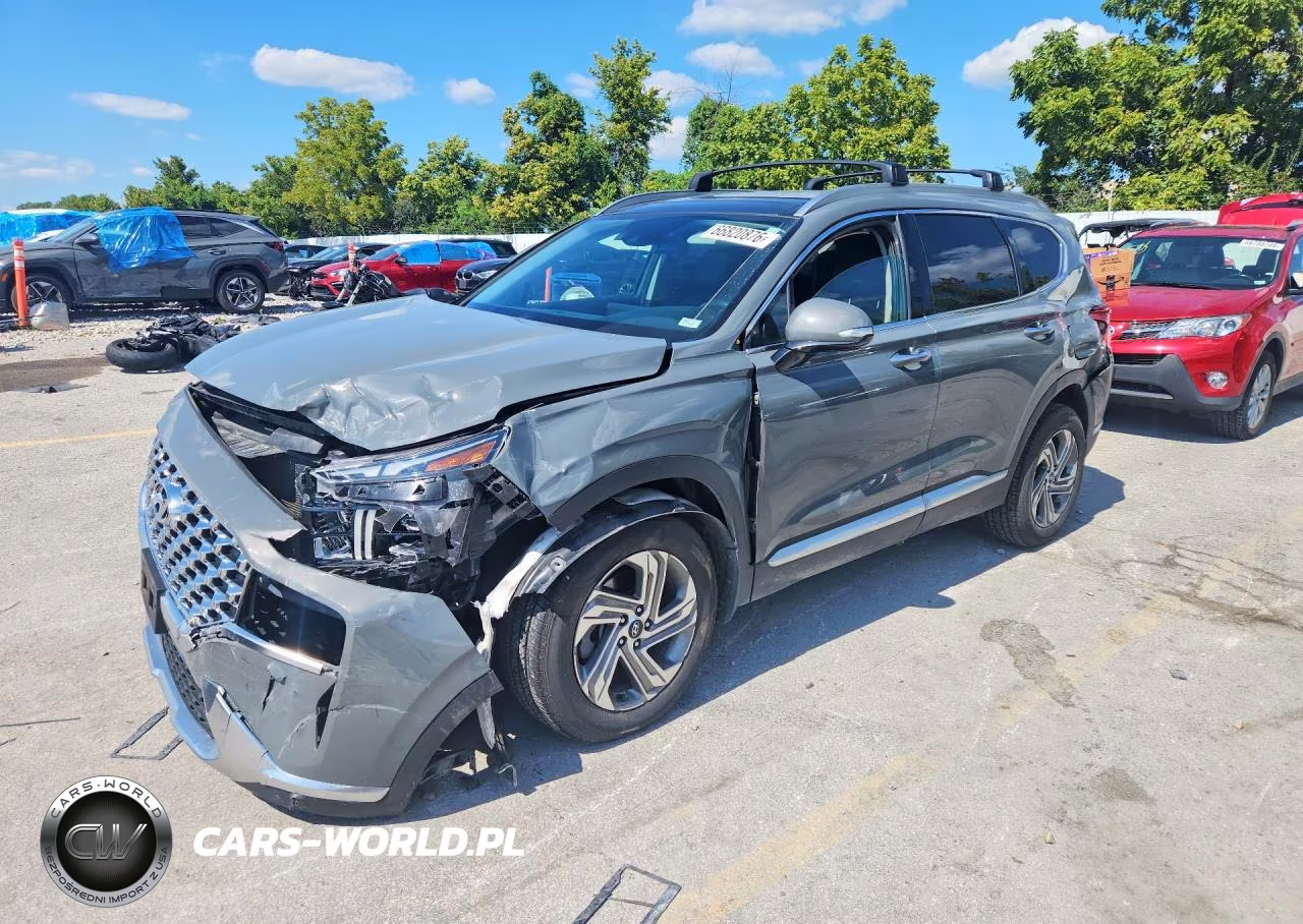 2022 Hyundai Santa Fe Sel VIN:5NMS3DAJ8NH380517 - 1
