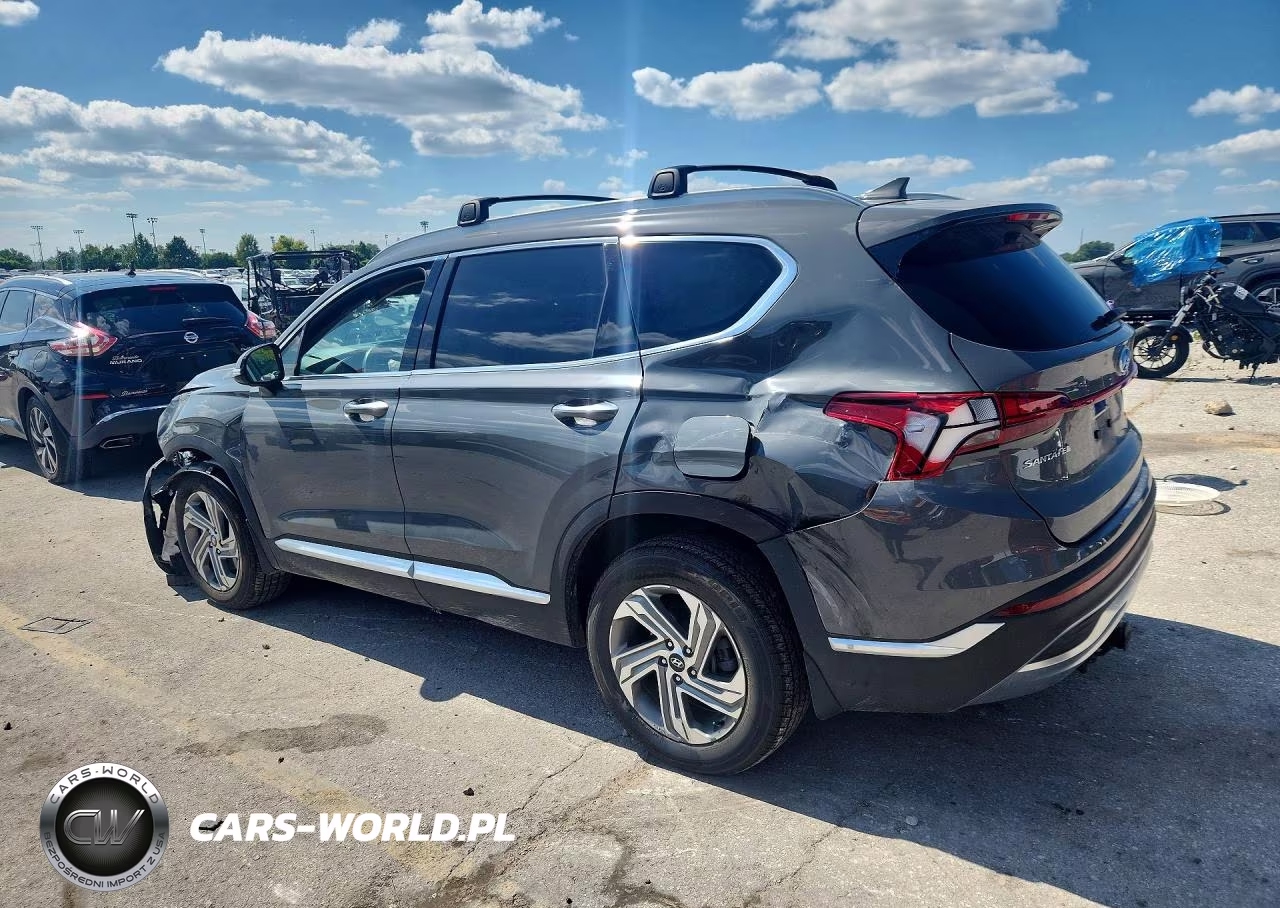 2022 Hyundai Santa Fe Sel VIN:5NMS3DAJ8NH380517 - 2