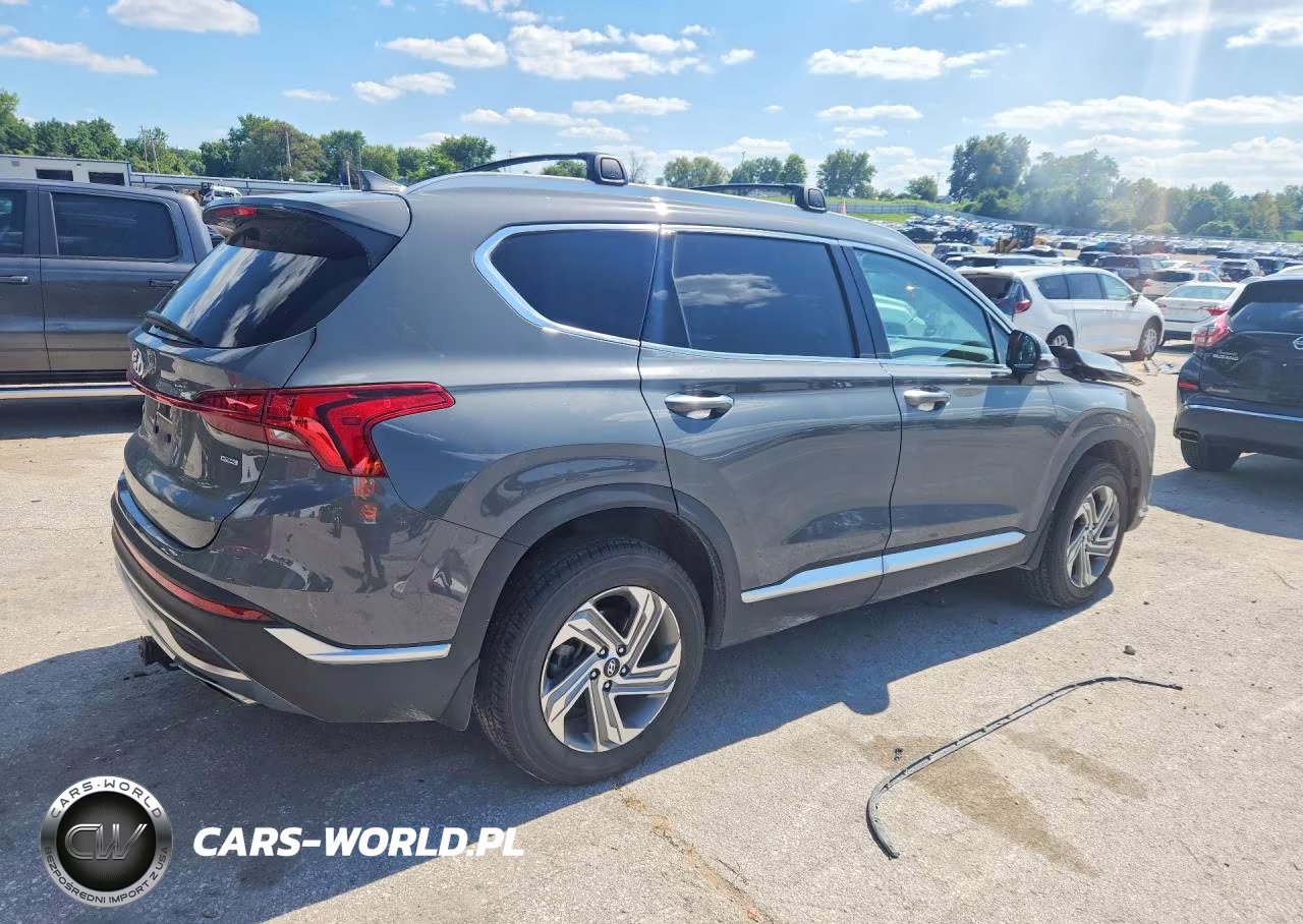 2022 Hyundai Santa Fe Sel VIN:5NMS3DAJ8NH380517 - 3