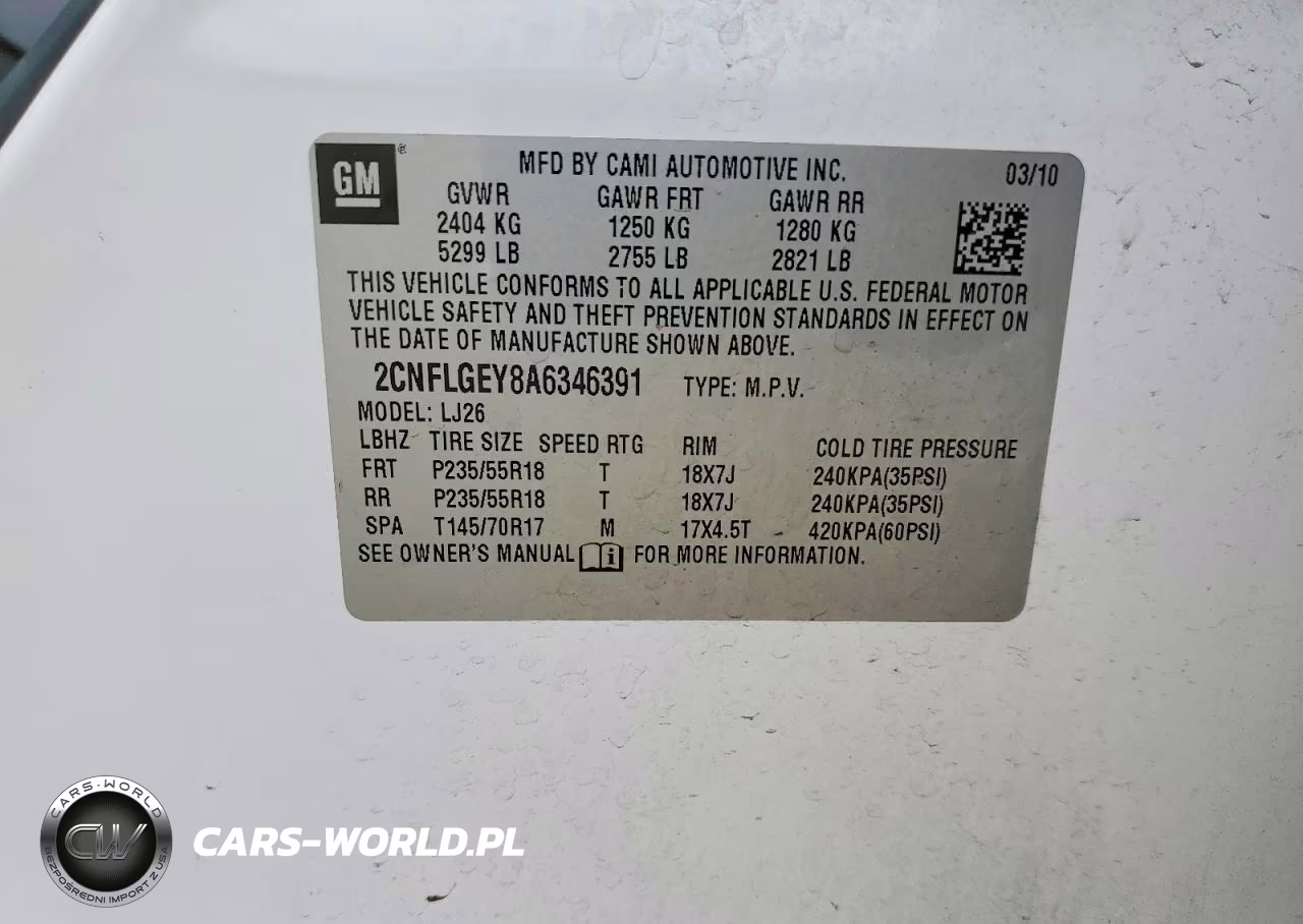 2010 Chevrolet Equinox Ltz VIN:2CNFLGEY8A6346391 - 13