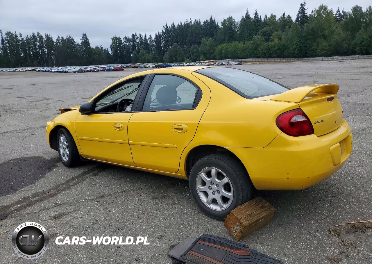 2003 Dodge Neon Sxt VIN:1B3ES56C43D125452 - 2