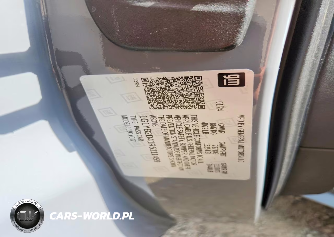 2024 Chevrolet Corvette Stingray 2Lt VIN:1G1YB2D41R5111459 - 13