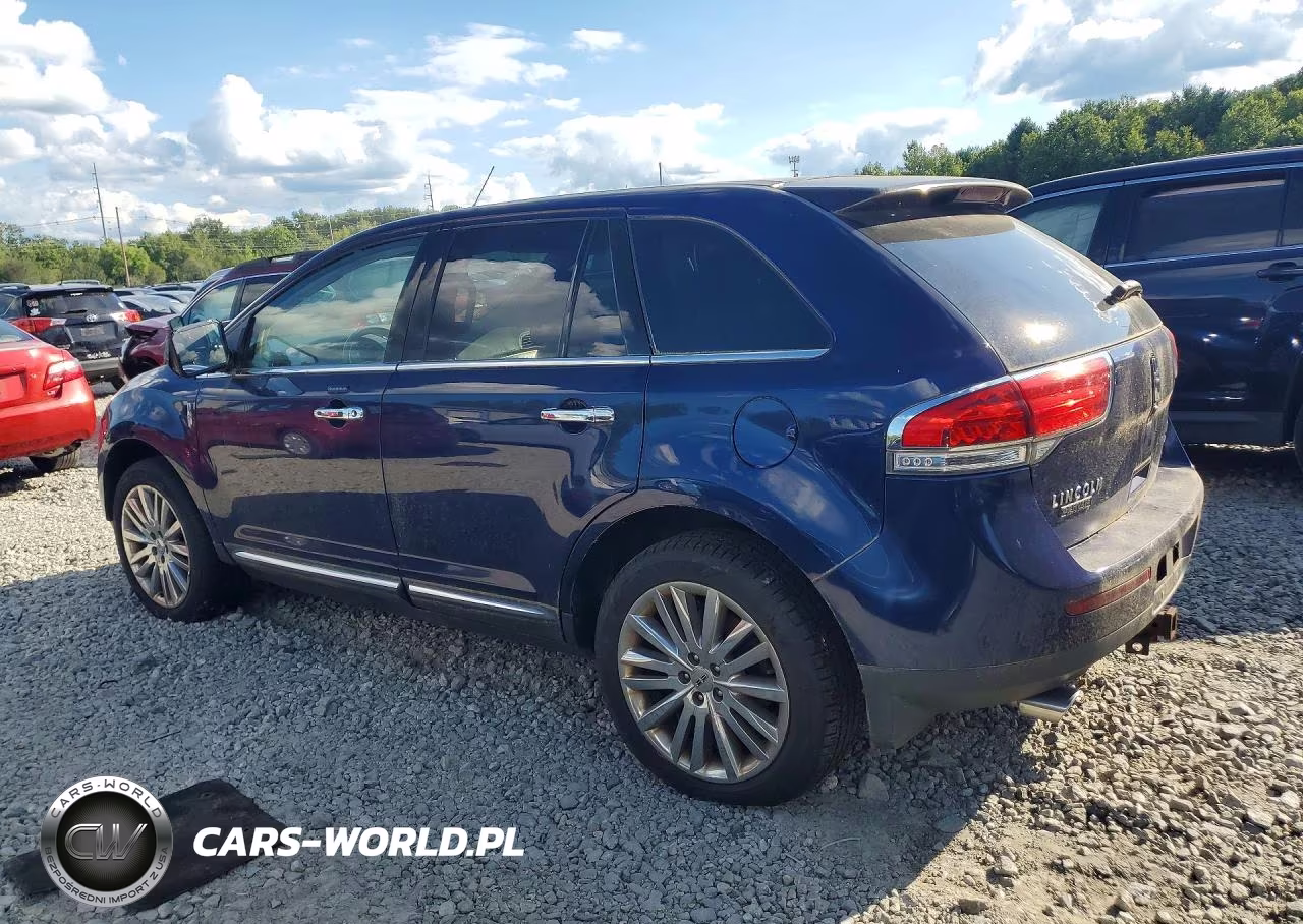 2011 Lincoln Mkx VIN:2LMDJ8JK5BBJ04272 - 2