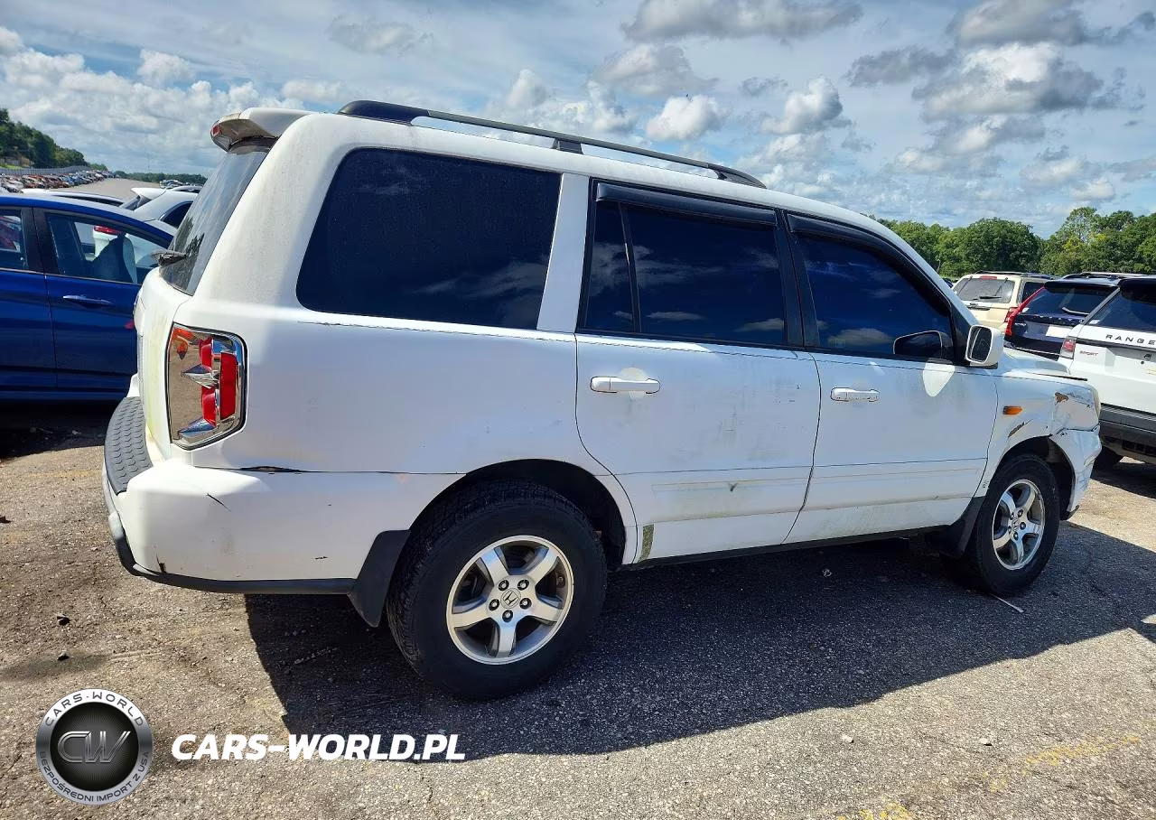 2006 Honda Pilot Ex VIN:5FNYF28546B046714 - 3