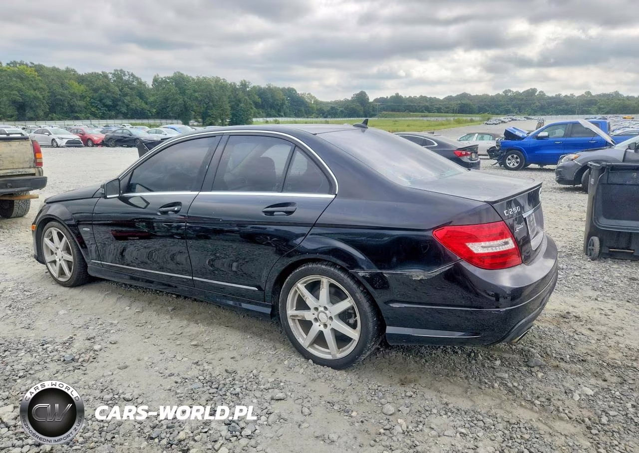 2012 Mercedes-Benz C 250 VIN:WDDGF4HB8CR191067 - 2