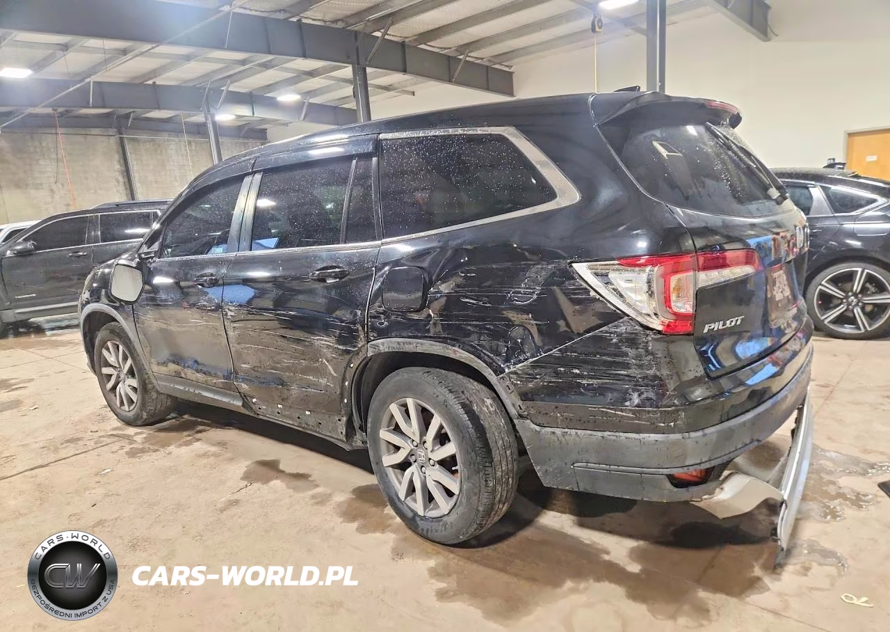 2019 Honda Pilot Exl VIN:5FNYF5H54KB002627 - 2