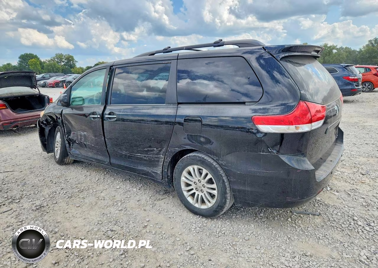 2012 Toyota Sienna Xle 8-Passenger VIN:5TDYK3DC3CS233858 - 2