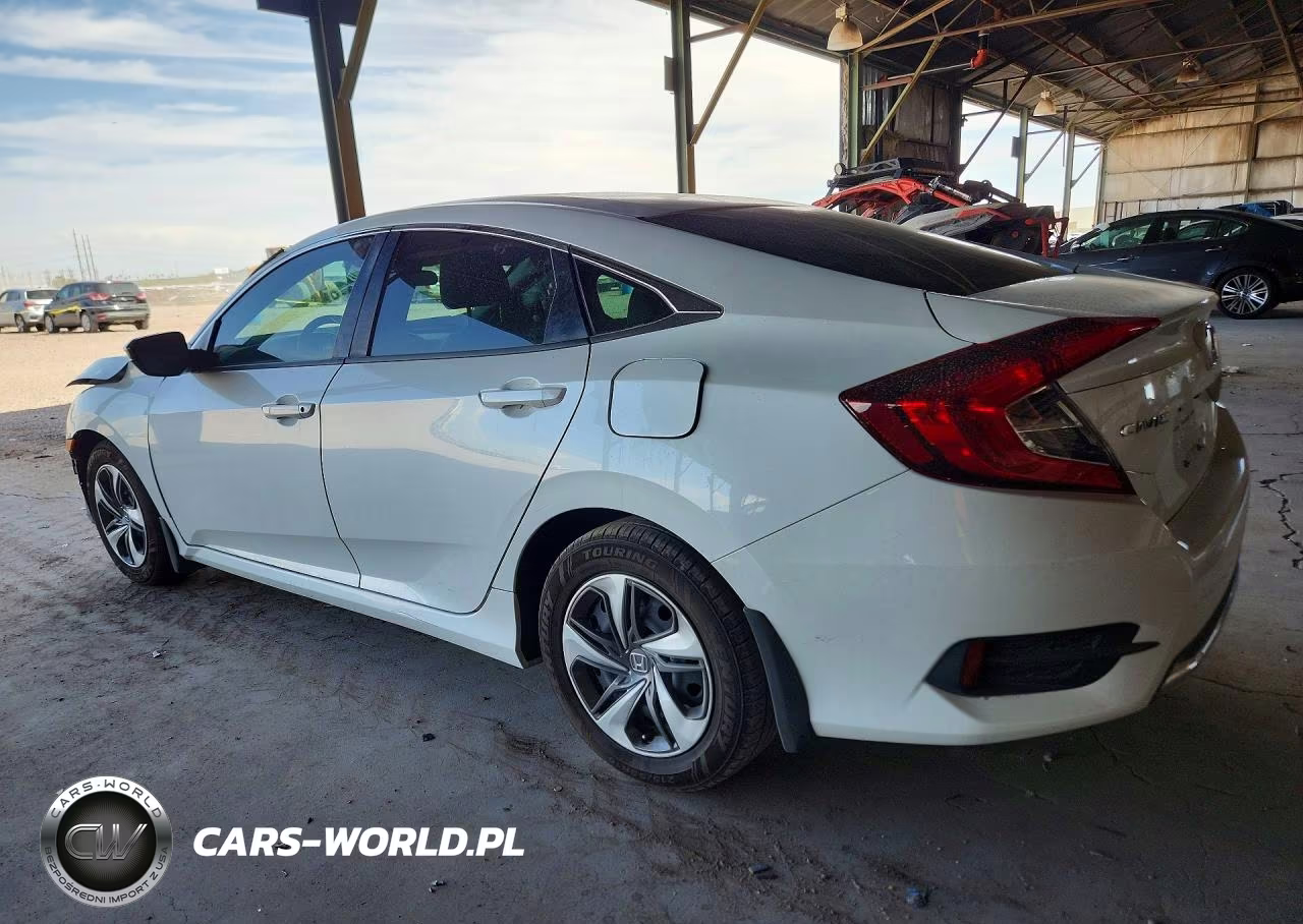 2019 Honda Civic Lx VIN:19XFC2F61KE046827 - 2