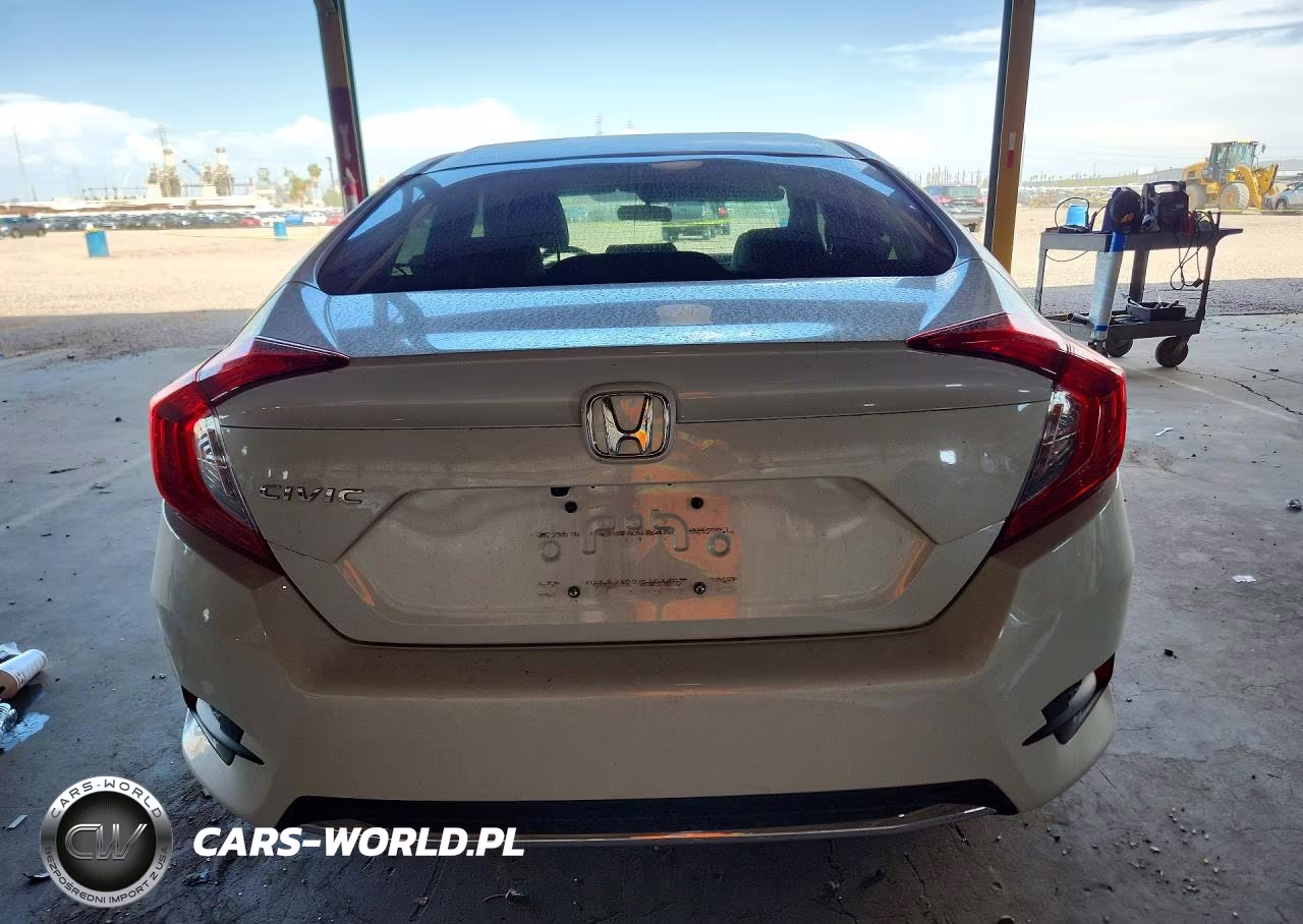 2019 Honda Civic Lx VIN:19XFC2F61KE046827 - 6