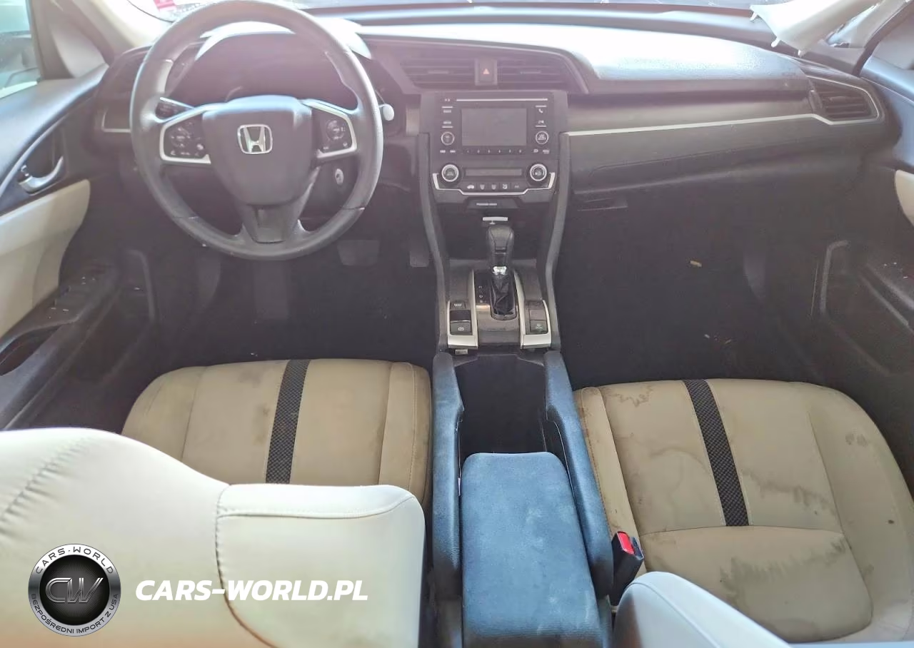 2019 Honda Civic Lx VIN:19XFC2F61KE046827 - 8