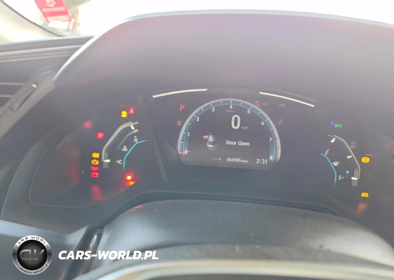 2019 Honda Civic Lx VIN:19XFC2F61KE046827 - 9