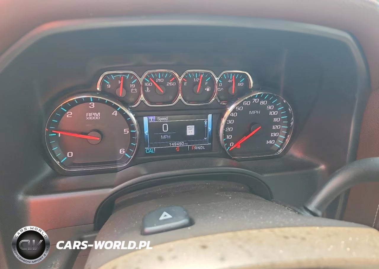2017 Chevrolet Silverado C1500 High Country VIN:3GCPCTEC3HG356394 - 9