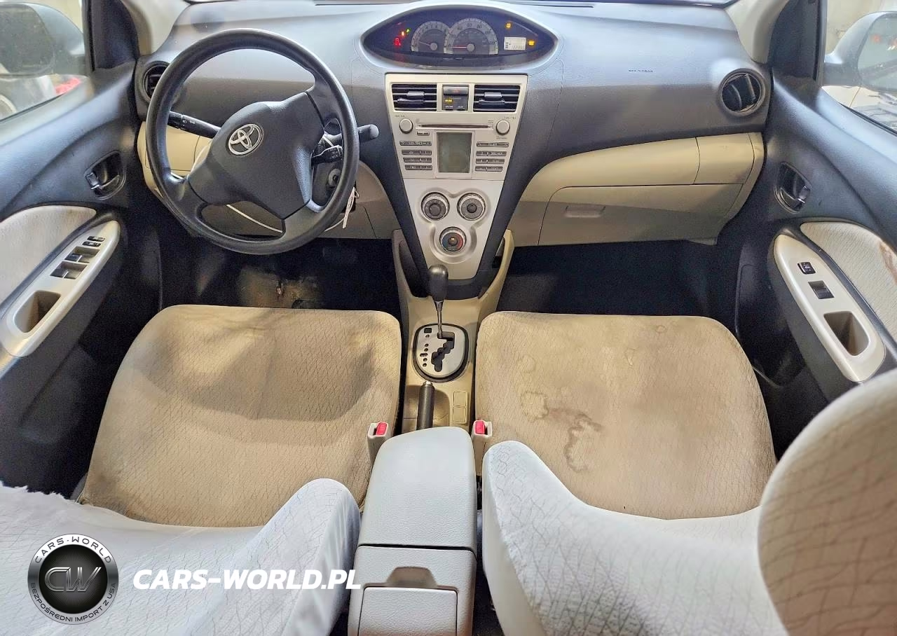 2008 Toyota Yaris Base VIN:JTDBT923381231279 - 8
