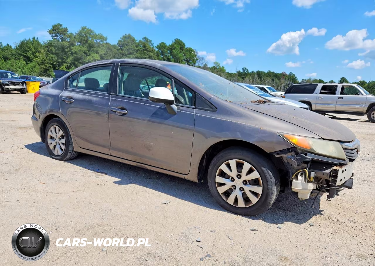 2012 Honda Civic Lx VIN:2HGFB2F54CH522120 - 4