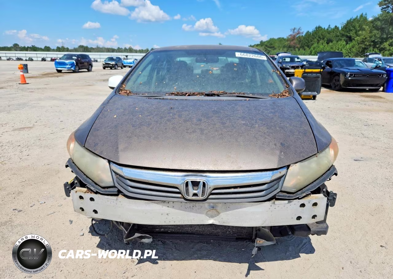2012 Honda Civic Lx VIN:2HGFB2F54CH522120 - 5