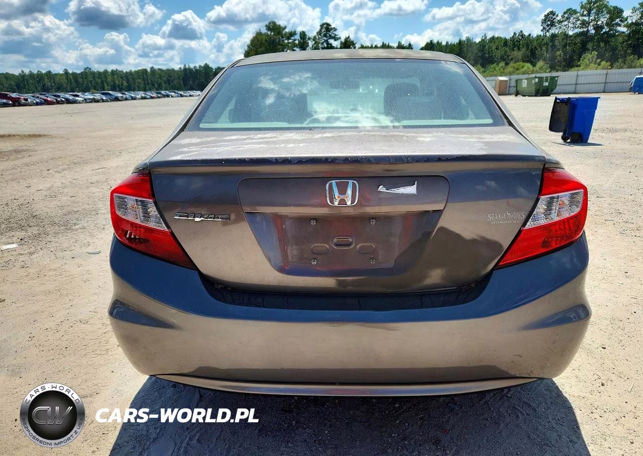 2012 Honda Civic Lx VIN:2HGFB2F54CH522120 - 6