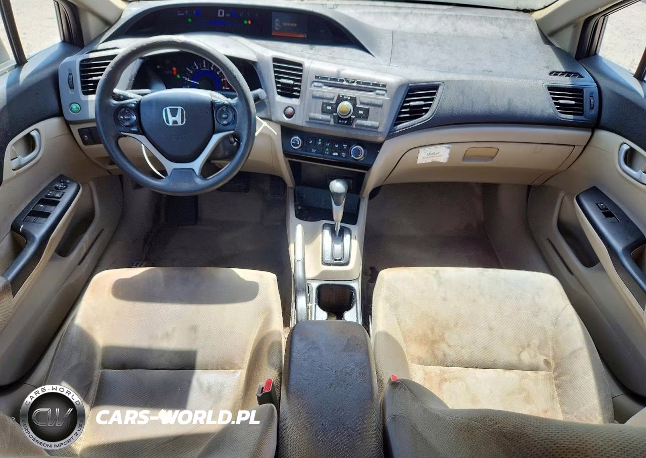 2012 Honda Civic Lx VIN:2HGFB2F54CH522120 - 8