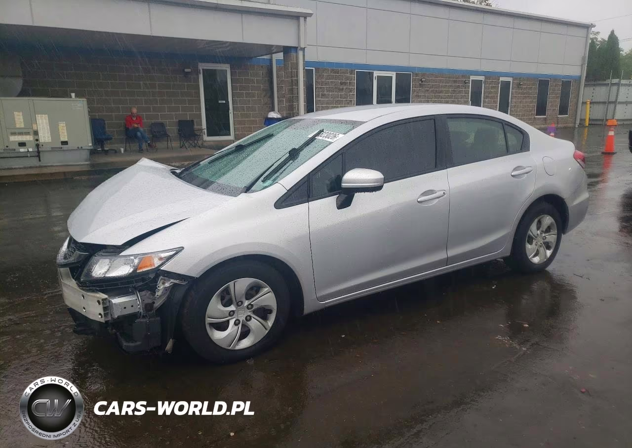 2014 Honda Civic Lx VIN:2HGFB2F56EH509145 - 1