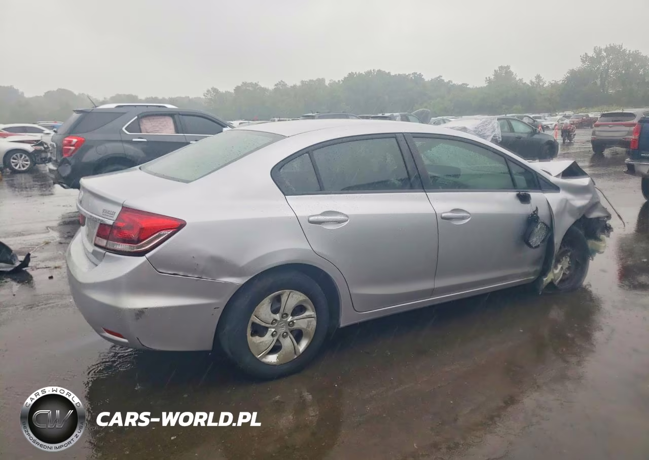 2014 Honda Civic Lx VIN:2HGFB2F56EH509145 - 3