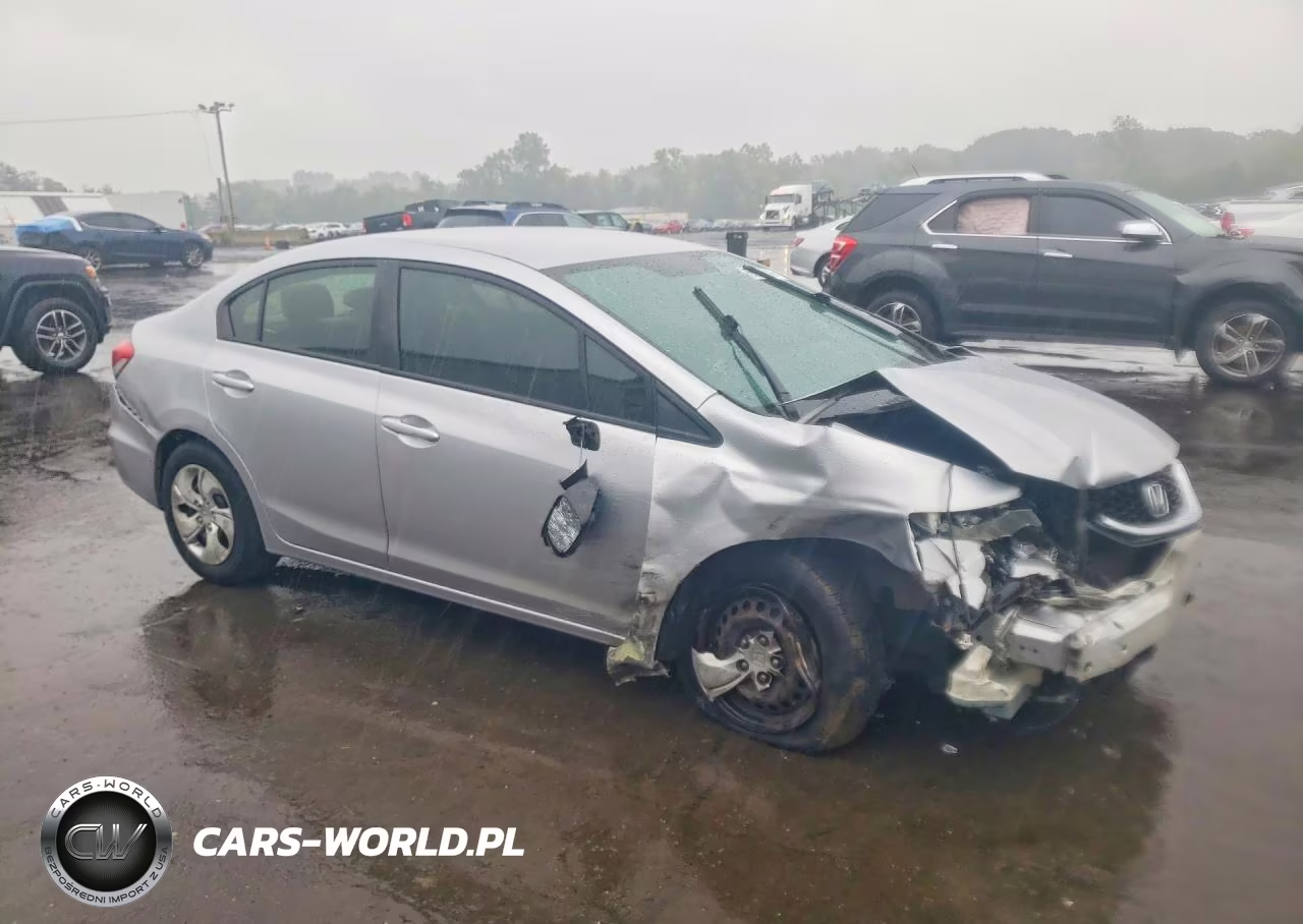 2014 Honda Civic Lx VIN:2HGFB2F56EH509145 - 4